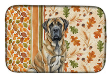 Load image into Gallery viewer, Brindle English Mastiff Heirloom Fall Dish Drying Mat