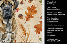 Load image into Gallery viewer, Brindle English Mastiff Heirloom Fall Kitchen Towel