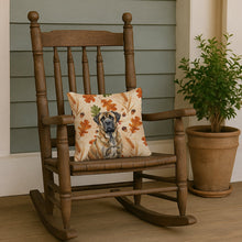 Load image into Gallery viewer, Brindle English Mastiff Heirloom Fall Throw Pillow