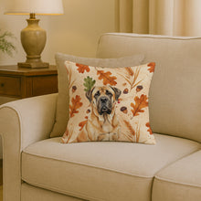Load image into Gallery viewer, Fawn English Mastiff Heirloom Fall Throw Pillow