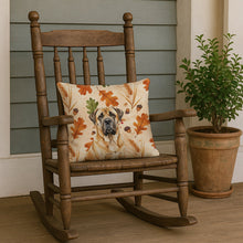 Load image into Gallery viewer, Fawn English Mastiff Heirloom Fall Throw Pillow