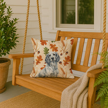 Load image into Gallery viewer, Blue Belton English Setter Heirloom Fall Throw Pillow
