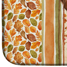 Load image into Gallery viewer, Tricolor English Setter Heirloom Fall Dish Drying Mat