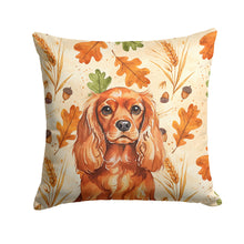 Load image into Gallery viewer, Ruby English Toy Spaniel Heirloom Fall Throw Pillow
