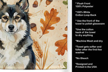 Load image into Gallery viewer, Finnish Lapphund Heirloom Fall Kitchen Towel
