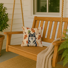 Load image into Gallery viewer, Finnish Lapphund Heirloom Fall Throw Pillow
