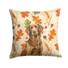 Load image into Gallery viewer, Liver Flat-Coated Retriever Heirloom Fall Throw Pillow