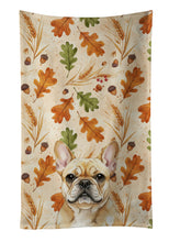 Load image into Gallery viewer, Fawn French Bulldog Heirloom Fall Kitchen Towel