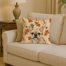 Load image into Gallery viewer, Fawn French Bulldog Heirloom Fall Throw Pillow