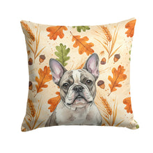 Load image into Gallery viewer, Pied French Bulldog Heirloom Fall Throw Pillow