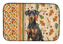 Load image into Gallery viewer, German Pinscher Heirloom Fall Dish Drying Mat