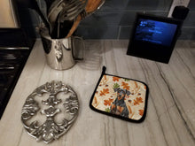 Load image into Gallery viewer, German Pinscher Heirloom Fall Pair of Pot Holders