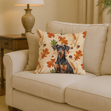 Load image into Gallery viewer, German Pinscher Heirloom Fall Throw Pillow
