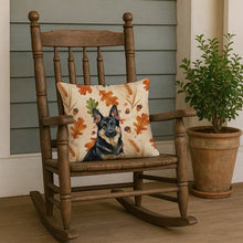 Load image into Gallery viewer, Black and Tan German Shepherd Heirloom Fall Throw Pillow