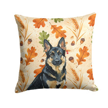 Load image into Gallery viewer, Black and Tan German Shepherd Heirloom Fall Throw Pillow