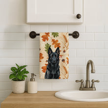 Load image into Gallery viewer, Black German Shepherd Heirloom Fall Kitchen Towel