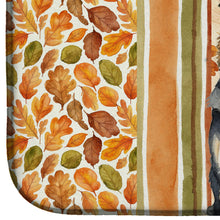 Load image into Gallery viewer, German Shepherd Heirloom Fall Dish Drying Mat