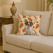 Load image into Gallery viewer, German Shorthaired Pointer Heirloom Fall Throw Pillow