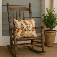 Load image into Gallery viewer, Golden Retriever Heirloom Fall Throw Pillow