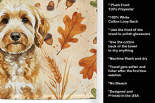 Load image into Gallery viewer, Goldendoodle Heirloom Fall Kitchen Towel