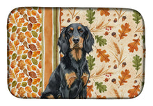 Load image into Gallery viewer, Gordon Setter Heirloom Fall Dish Drying Mat