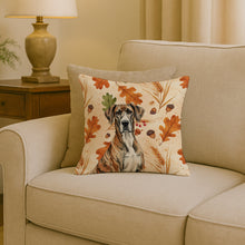 Load image into Gallery viewer, Brindle Great Dane Heirloom Fall Throw Pillow