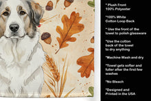 Load image into Gallery viewer, Badger Great Pyrenees Heirloom Fall Kitchen Towel
