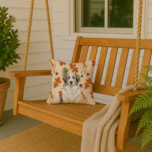 Load image into Gallery viewer, Badger Great Pyrenees Heirloom Fall Throw Pillow