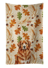 Load image into Gallery viewer, Reddish Brown Great Pyrenees Heirloom Fall Kitchen Towel