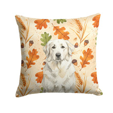 Load image into Gallery viewer, White Great Pyrenees Heirloom Fall Throw Pillow