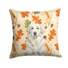 Load image into Gallery viewer, White Great Pyrenees Heirloom Fall Throw Pillow