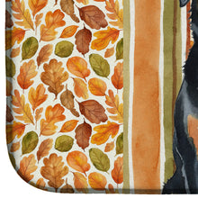 Load image into Gallery viewer, Greater Swiss Mountain Dog Heirloom Fall Dish Drying Mat