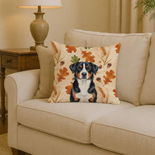 Load image into Gallery viewer, Greater Swiss Mountain Dog Heirloom Fall Throw Pillow