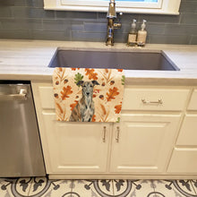 Load image into Gallery viewer, Brindle Greyhound Heirloom Fall Kitchen Towel