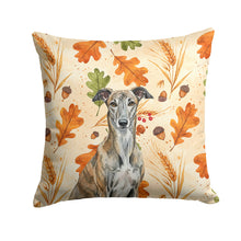 Load image into Gallery viewer, Brindle Greyhound Heirloom Fall Throw Pillow