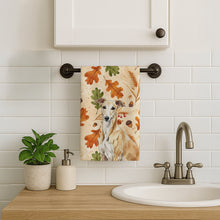 Load image into Gallery viewer, Fawn Greyhound Heirloom Fall Kitchen Towel