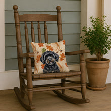 Load image into Gallery viewer, Black Havanese Heirloom Fall Throw Pillow