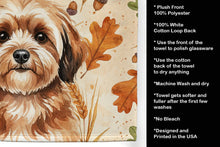 Load image into Gallery viewer, Sable Havanese Heirloom Fall Kitchen Towel