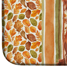 Load image into Gallery viewer, Irish Setter Heirloom Fall Dish Drying Mat