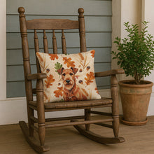 Load image into Gallery viewer, Irish Terrier Heirloom Fall Throw Pillow