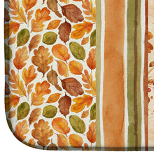 Load image into Gallery viewer, Brindle Irish Wolfhound Heirloom Fall Dish Drying Mat