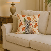 Load image into Gallery viewer, Brindle Irish Wolfhound Heirloom Fall Throw Pillow