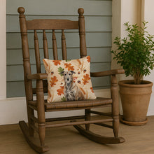 Load image into Gallery viewer, Brindle Irish Wolfhound Heirloom Fall Throw Pillow
