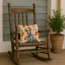 Load image into Gallery viewer, Gray Irish Wolfhound Heirloom Fall Throw Pillow