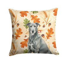 Load image into Gallery viewer, Gray Irish Wolfhound Heirloom Fall Throw Pillow