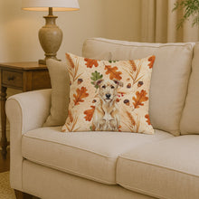 Load image into Gallery viewer, Wheaten Irish Wolfhound Heirloom Fall Throw Pillow