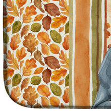 Load image into Gallery viewer, Blue Italian Greyhound Heirloom Fall Dish Drying Mat