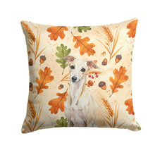 Load image into Gallery viewer, Cream Italian Greyhound Heirloom Fall Throw Pillow
