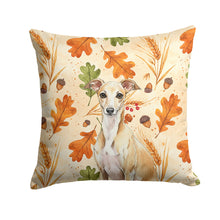 Load image into Gallery viewer, Fawn Italian Greyhound Heirloom Fall Throw Pillow