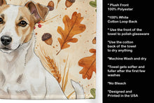 Load image into Gallery viewer, White and Tan Jack Russell Terrier Heirloom Fall Kitchen Towel